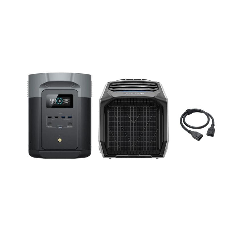 EcoFlow WAVE 2 Portable Air Conditioner + Accessories | Ecoflow WAVE 2  Smart Devices Series