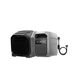EcoFlow Wave 3 Portable Air Conditioner with Heater | 5,100 BTU Cooling + 6,100 BTU Heating | 8 Hrs Runtime | 5-Year Warranty - ShopSolar: Complete Solar Kits + Lifetime Customer Support
