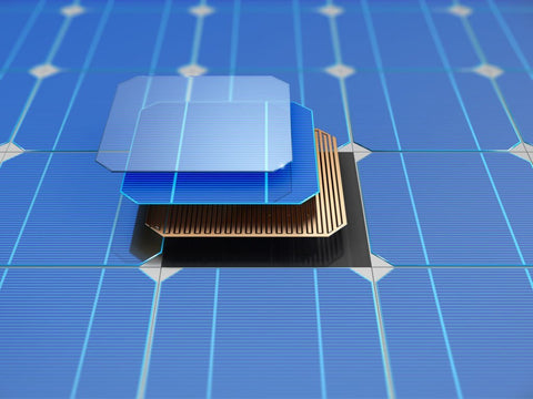 what glass is usually used for solar panels