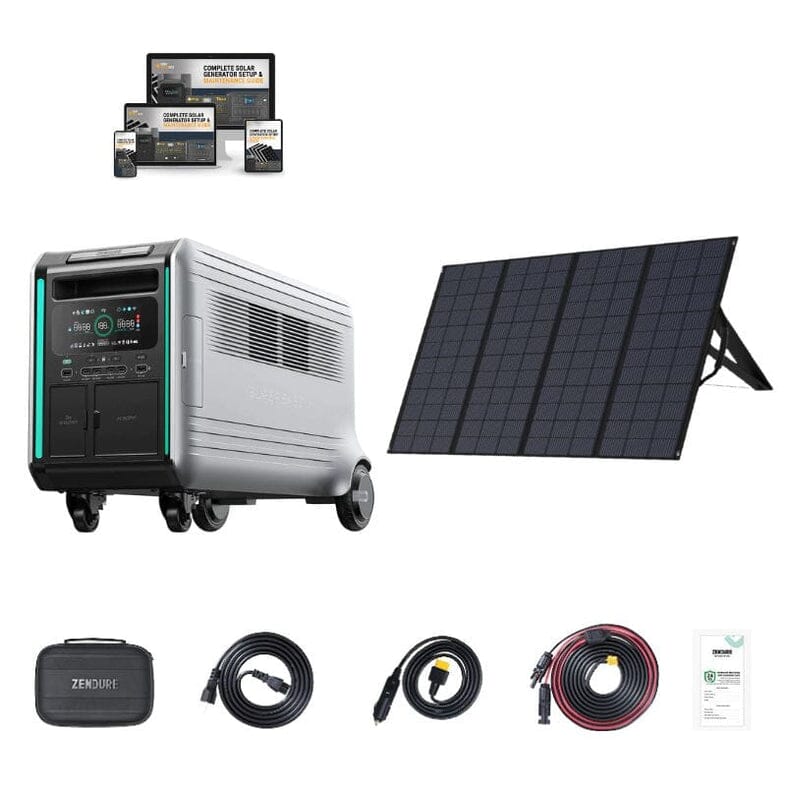 Zendure V 4600 + 400W Solar Panel