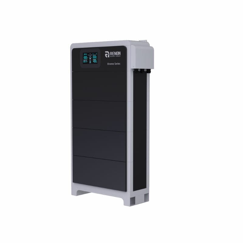 Renon Xtreme LV Modular Home Battery System | 10.24–30.72 kWh | Stackable LiFePO4 | WiFi EMS | Plug & Play | 10-Year Warranty - ShopSolar.com