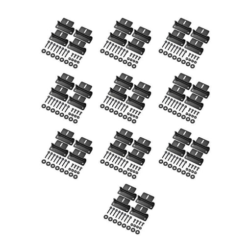 Z-Bracket Sets for Mounting Solar Panels (Choose # of Panels) | 4 x Brackets Per Solar Panel [One Per Corner] | High-Quality Anodized Aluminum - ShopSolar.com