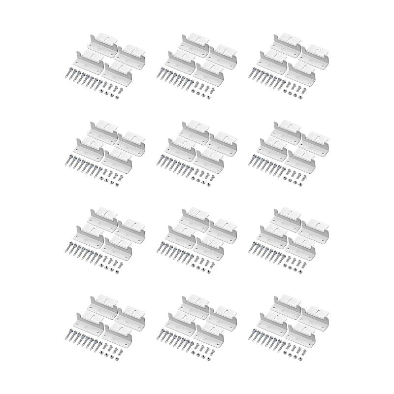 12 x Solar Panel Pack / 3/4" / Silver