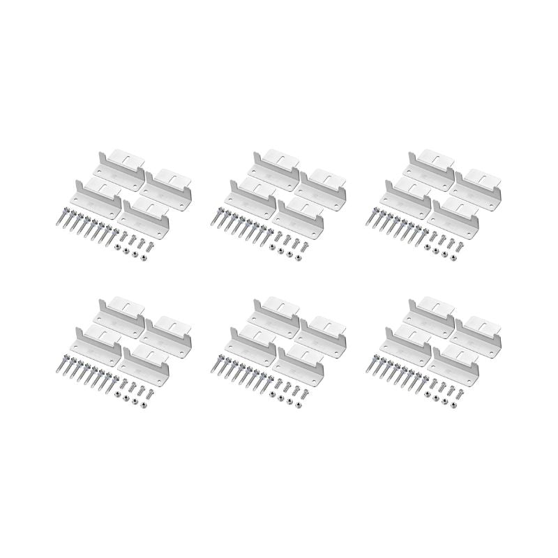 6 x Solar Panel Pack / 3/4" / Silver