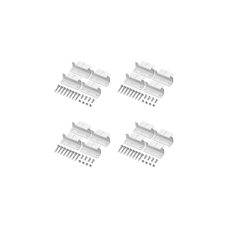 4 x Solar Panel Pack / 3/4" / Silver