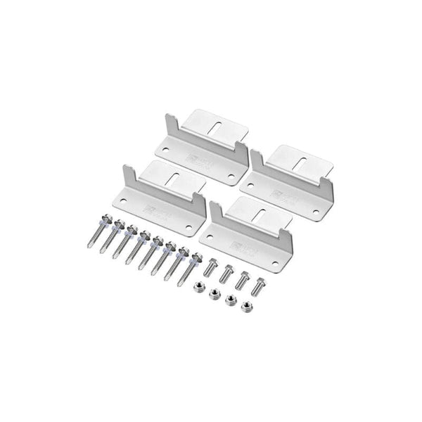 Z-Bracket Sets for Mounting Solar Panels