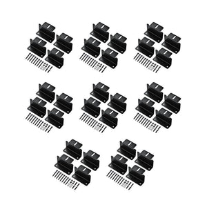 Z-Bracket Sets for Mounting Solar Panels (Choose # of Panels) | 4 x Brackets Per Solar Panel [One Per Corner] | High-Quality Anodized Aluminum - ShopSolar: Complete Solar Kits + Lifetime Customer Support