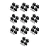 Z-Bracket Sets for Mounting Solar Panels (Choose # of Panels) | 4 x Brackets Per Solar Panel [One Per Corner] | High-Quality Anodized Aluminum - ShopSolar: Complete Solar Kits + Lifetime Customer Support