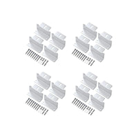 4 x Solar Panel Pack / 2" / Silver