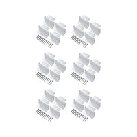 Z-Bracket Sets for Mounting Solar Panels (Choose # of Panels) | 4 x Brackets Per Solar Panel [One Per Corner] | High-Quality Anodized Aluminum - ShopSolar.com