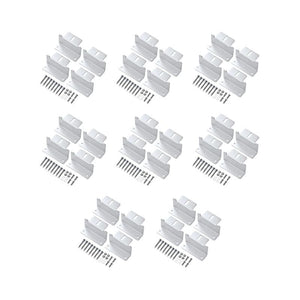 Z-Bracket Sets for Mounting Solar Panels (Choose # of Panels) | 4 x Brackets Per Solar Panel [One Per Corner] | High-Quality Anodized Aluminum - ShopSolar: Complete Solar Kits + Lifetime Customer Support