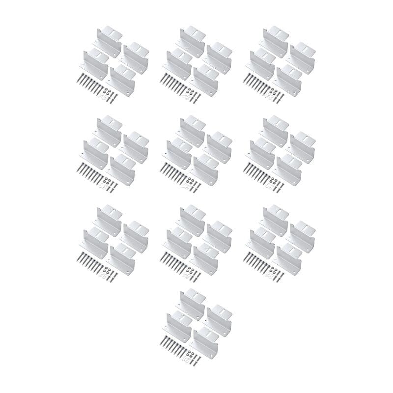 10 x Solar Panel Pack / 2" / Silver