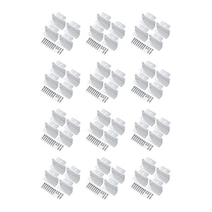 Z-Bracket Sets for Mounting Solar Panels (Choose # of Panels) | 4 x Brackets Per Solar Panel [One Per Corner] | High-Quality Anodized Aluminum - ShopSolar: Complete Solar Kits + Lifetime Customer Support