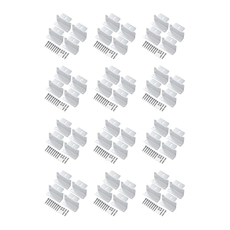 12 x Solar Panel Pack / 2" / Silver