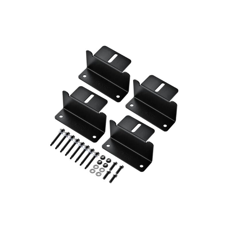 Z-Bracket Sets for Mounting Solar Panels (Choose # of Panels) | 4 x Brackets Per Solar Panel [One Per Corner] | High-Quality Anodized Aluminum - ShopSolar: Complete Solar Kits + Lifetime Customer Support