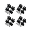 Z-Bracket Sets for Mounting Solar Panels (Choose # of Panels) | 4 x Brackets Per Solar Panel [One Per Corner] | High-Quality Anodized Aluminum - ShopSolar: Complete Solar Kits + Lifetime Customer Support