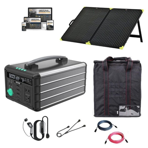 Zendure SuperBase M 1,016Wh / 1,000W Portable Power Station + Choose Your Custom Bundle | Complete Solar Kit - ShopSolar.com