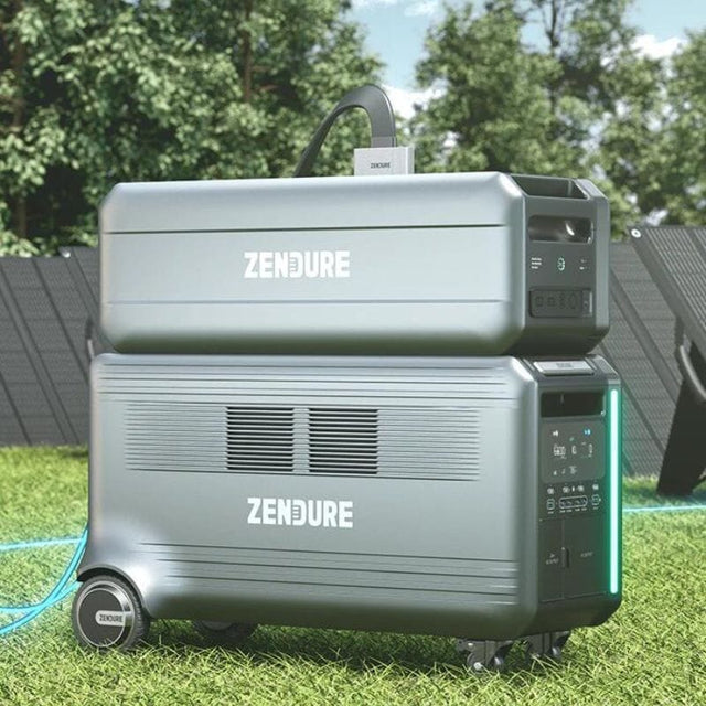 Zendure SuperBase V Portable Power Station 6,438Wh / 3,800W Solar Generator - ShopSolar.com