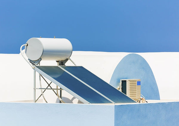 active solar heating system