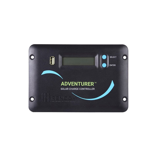 Renogy Adventurer Li- 30A PWM Flush Mount Charge Controller w/ LCD Display - ShopSolar.com