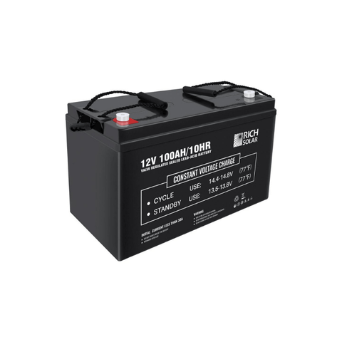 agm battery charge voltage chart