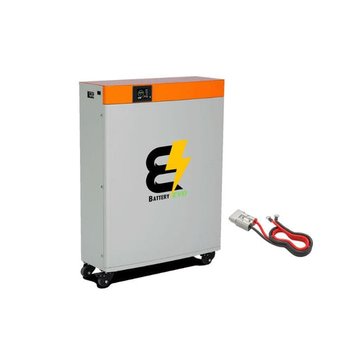 BatteryEvo 48V Big Condor 322Ah 16.5kWh Lithium Battery Bank on Wheels | 10-Year Warranty - ShopSolar.com