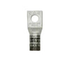 Burndy Copper Compression lug, 1 Hole w/o Inspection Window, 2/0 AWG, 3/8" Stud, Long Barrel, Tin Plated - ShopSolar.com