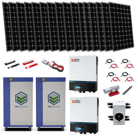 calculating battery capacity for solar system
