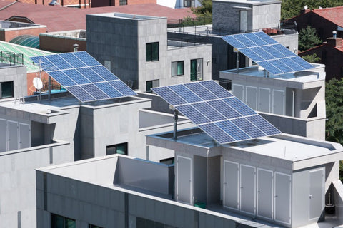 can I install solar panels on flat roofs