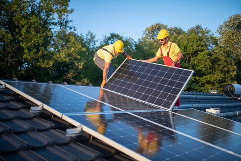 can solar panels get on fire