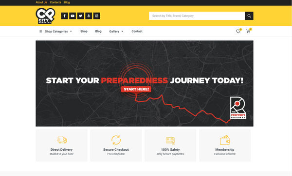 city prepping website