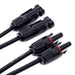 BougeRV Solar Connectors Y Branch Parallel Adapter Cable Wire - ShopSolar.com