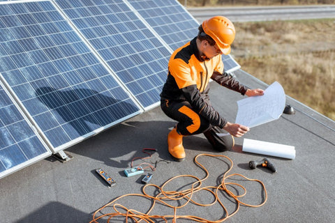 different wattage solar panels to mix