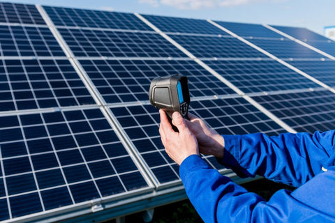 do solar panels warm up
