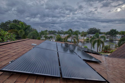 does solar panels work at night