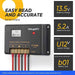 BougeRV Li 30Amp 12V/24V PWM Solar Charge Controller (Negative Ground) - ShopSolar.com