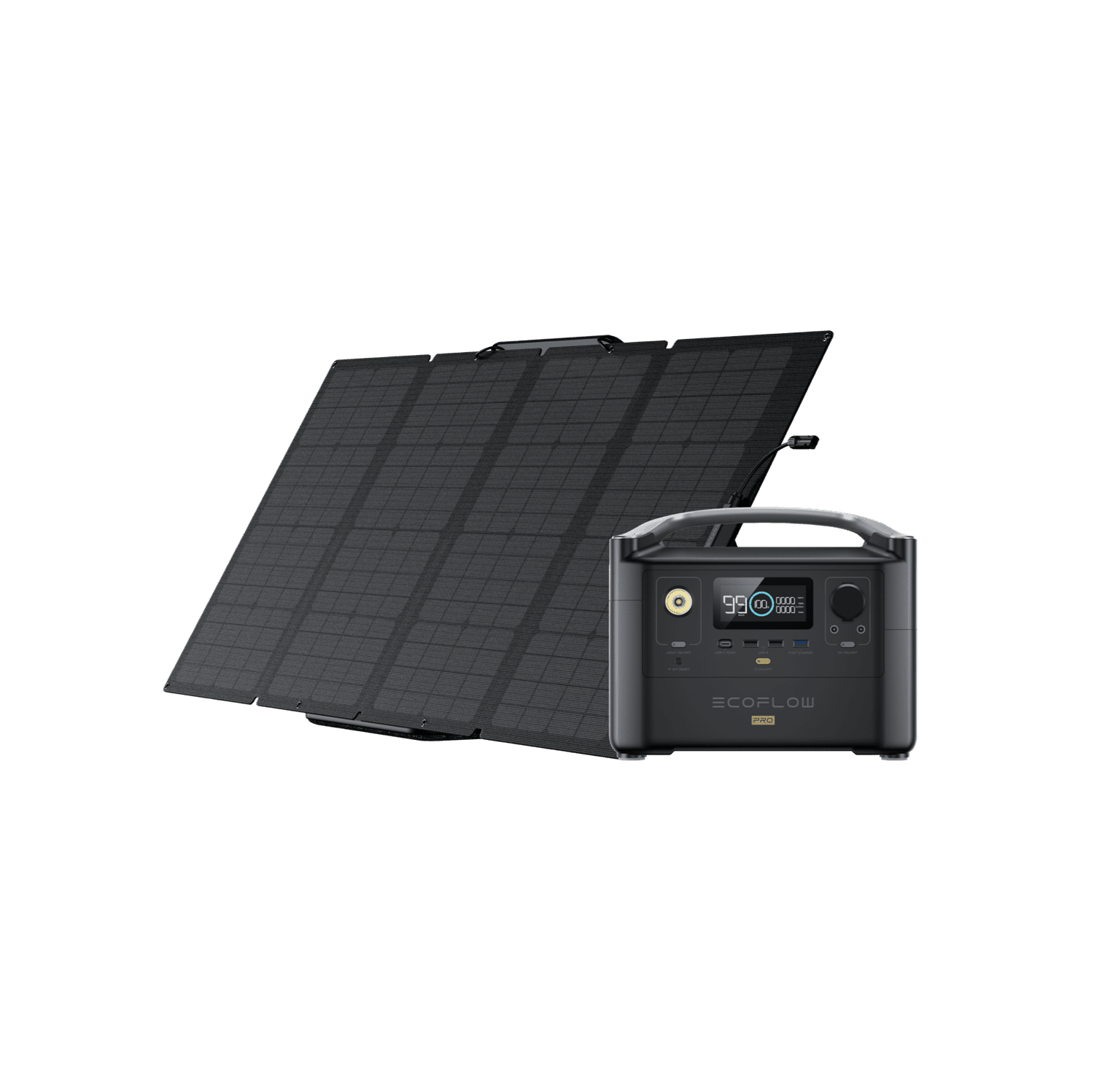 EcoFlow RIVER 2 [PRO] 768Wh / 800W Portable Power Station + Choose Your Custom Bundle | Complete Solar Kit - ShopSolar.com