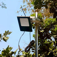 Solar Powered Integrated LED Light, Aluminum Landscape Flood Projection With Dusk To Dawn High Or Low Setup All Night Illumination - ShopSolar.com