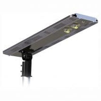 Solar Powered Integrated Daylight CREE LED Area Post Light, Aluminum Ai-smart Activated With Dusk To Dawn Continues Illumination - ShopSolar.com