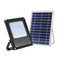 Solar Powered Integrated LED Light, Aluminum Landscape Flood Projection With Dusk To Dawn High Or Low Setup All Night Illumination - ShopSolar.com