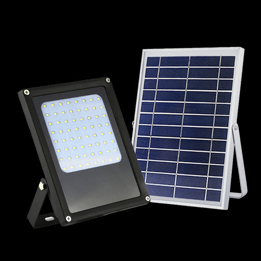 Solar Powered Integrated LED Light, Aluminum Landscape Flood Projection With Dusk To Dawn High Or Low Setup All Night Illumination - ShopSolar.com