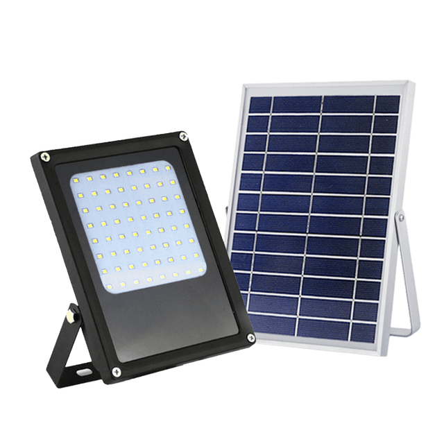 Solar Powered Integrated LED Light, Aluminum Landscape Flood Projection With Dusk To Dawn High Or Low Setup All Night Illumination - ShopSolar.com