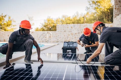 how can I connect my solar panel directly to battery