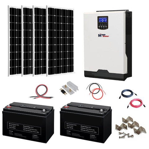 how many batteries do i need for a 10 kw solar system