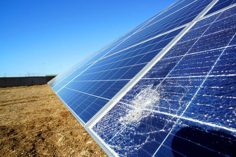 how to fix solar panels