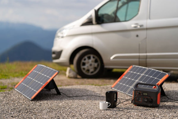 how to set up a portable solar system