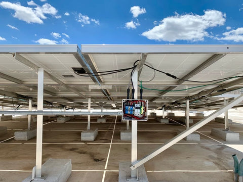 how to wire solar panels to house