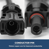 Solar Branch Connectors Y Connector in Pair MMF+FFM Parallel Connection (5 Pairs) - ShopSolar.com