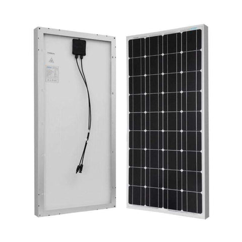 installing solar panels on the van