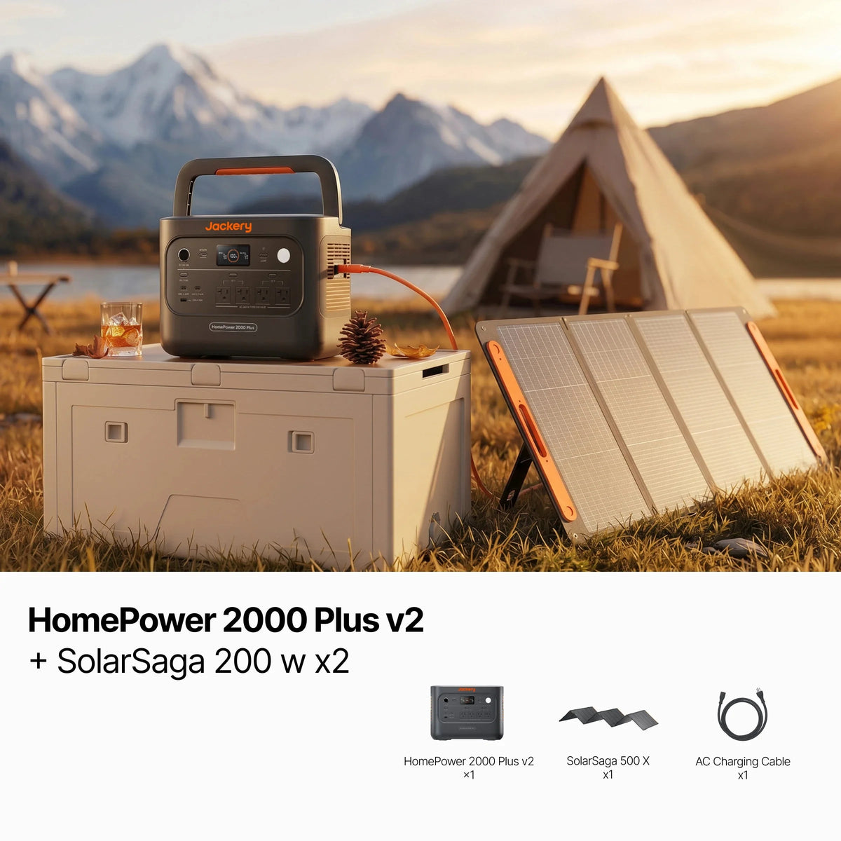 Jackery HomePower 2000 Plus v2 Portable Power Station